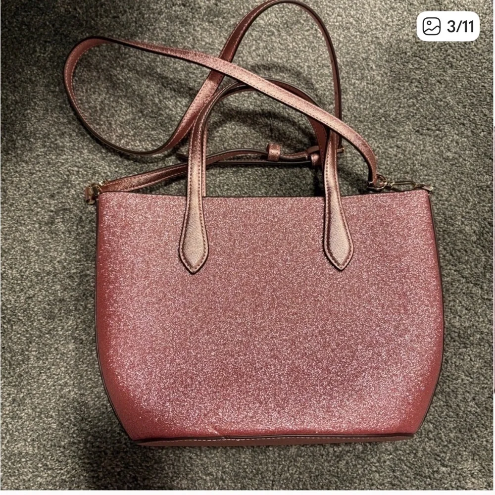 Kate Spade glimmer leather satchel - Picture 3 of 11